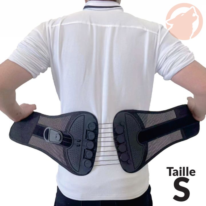 Ceinture lombaire - maintien dorsal ajustable - taille S - KERWOOD