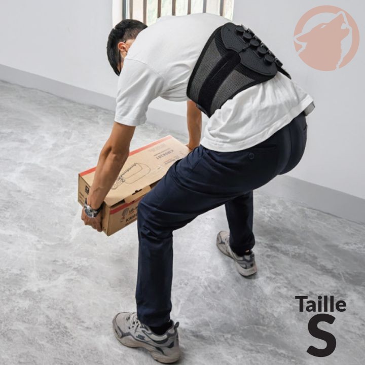 Ceinture lombaire - maintien dorsal ajustable - taille S - KERWOOD