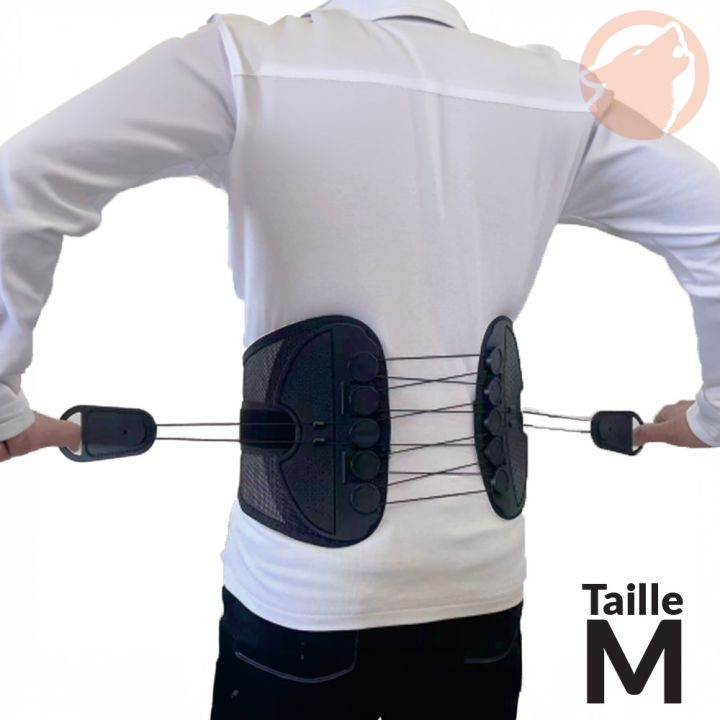 Ceinture lombaire - maintien dorsal ajustable - taille M - KERWOOD