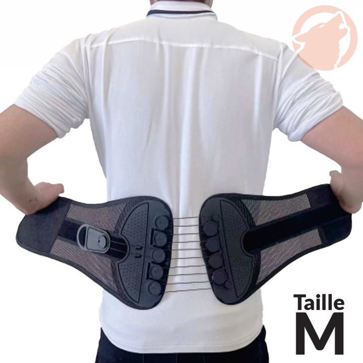 Ceinture lombaire - maintien dorsal ajustable - taille M - KERWOOD