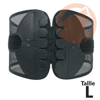 Ceinture lombaire - maintien dorsal ajustable - taille L - KERWOOD