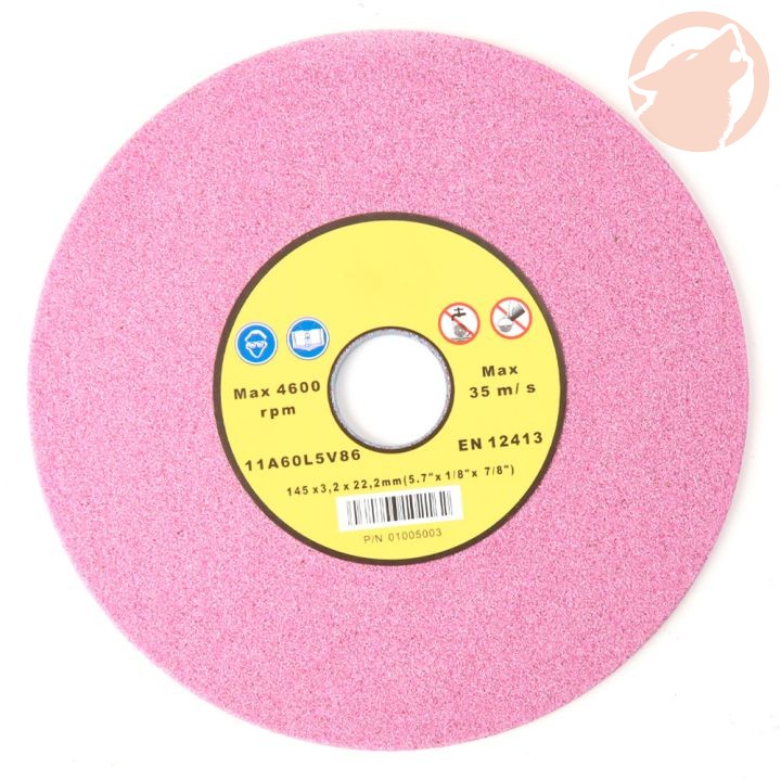 Meule d'affûteuse - Ø 145 mm, Alésage 22 mm, Épaisseur 3 mm - KERWOOD