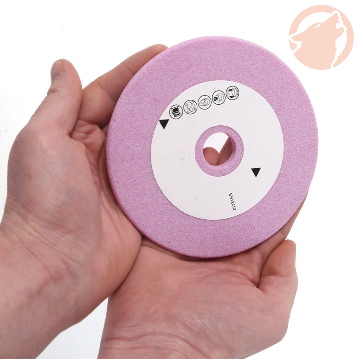 Meule d'affûteuse Ø 145 mm, Alésage 22 mm, Épaisseur 7 mm (pour limiteurs) - KERWOOD