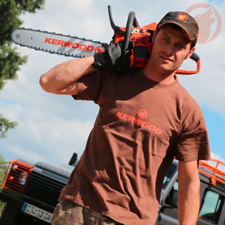 Chaîne de tronçonneuse - 3/8" - 1,3mm - 60 maillons - semi carrée - KERWOOD